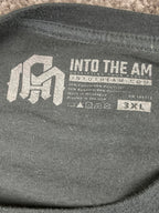 Into The AM T-Shirt Men’s Sz 3XL Graphic  Lantern Campfire Scene Black