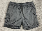 PacSun x Formula 1 F1 Men Nylon Cargo Shorts Black Mesh Lined Gym Size S Small