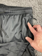 PacSun x Formula 1 F1 Men Nylon Cargo Shorts Black Mesh Lined Gym Size S Small