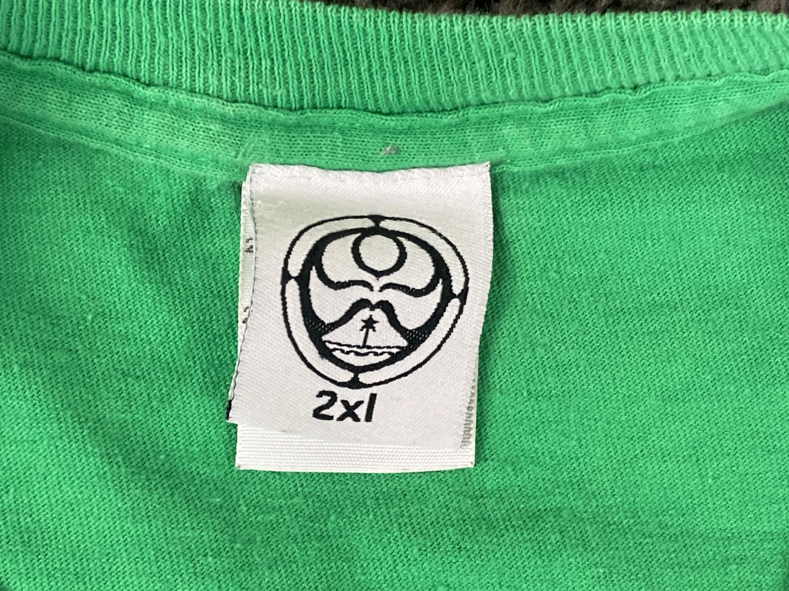 HIC Hawaiian Island Creations Long Sleeve Graphic Green T-Shirt Men's Sz 2XL