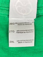 HIC Hawaiian Island Creations Long Sleeve Graphic Green T-Shirt Men's Sz 2XL