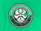 HIC Hawaiian Island Creations Long Sleeve Graphic Green T-Shirt Men's Sz 2XL