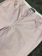 Wit & Wisdom Jeans Pink Raw Hem Crop Women 18 Stretch Cotton L20461PX2