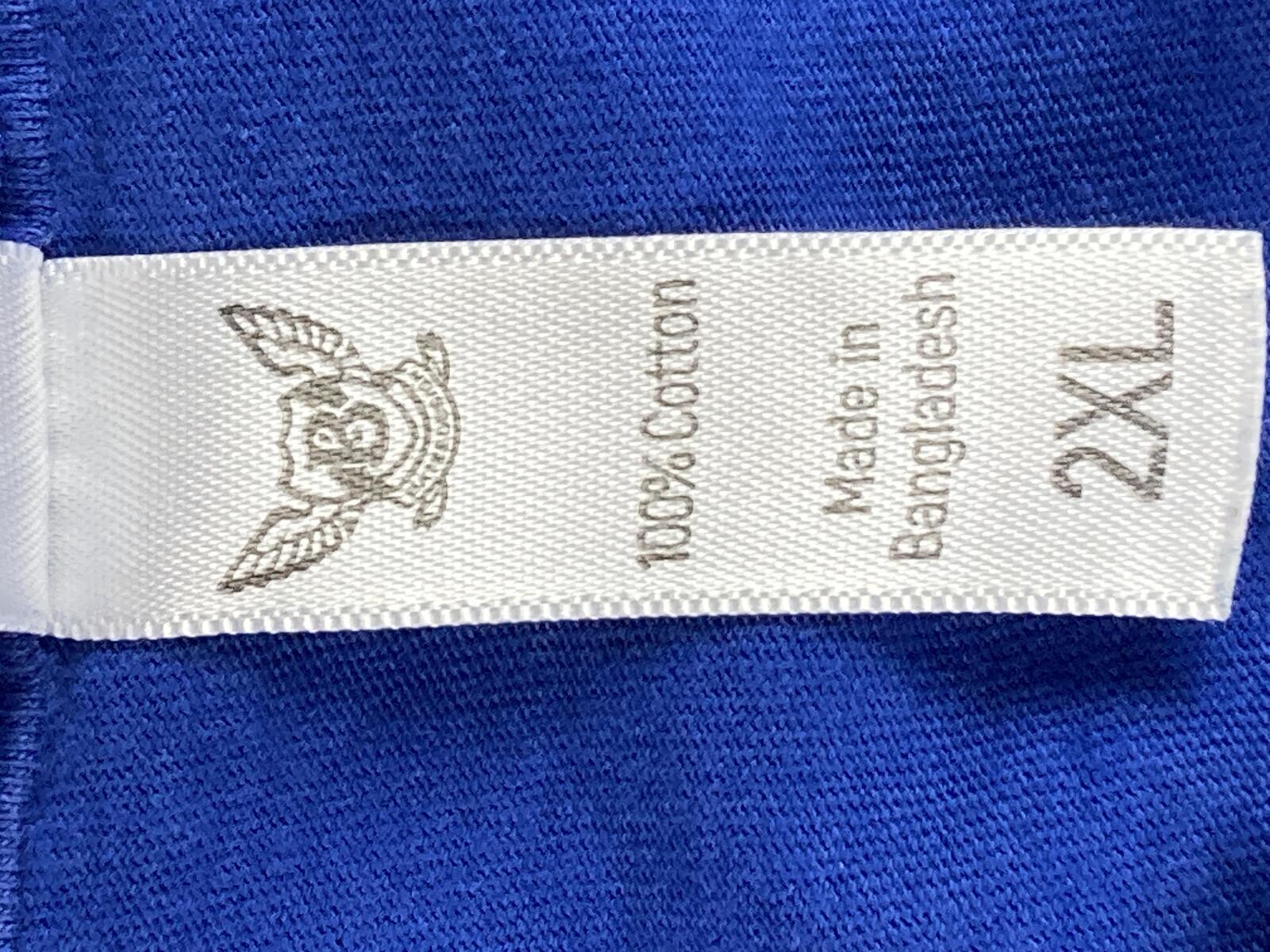 Ali Al Salem Air Base Gym Kuwait T-Shirt Blue Military Fitness Tee Sz 2XL