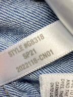 Madewell Maternity Skinny Jeans Blue Stretch Panel Size 28