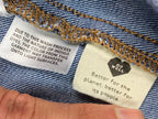 Madewell Maternity Skinny Jeans Blue Stretch Panel Size 28