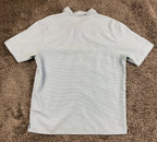 Columbia Declination Trail Shirt Mens Blue Check Short Sleeve Button Up Mesh L