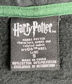 Harry Potter Slytherin Varsity Jacket Hoodie Black Green Hogwarts Coat Sz Small