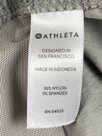 Athleta Trekkie Bermuda Hiking Shorts Womens Gray Stretch Ripstop Size 8