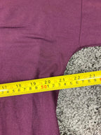 Eileen Fisher Top Viscose Stretch Long Sleeve Plum Purple Women Sz M