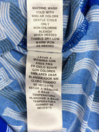 Donna Morgan Maxi Dress Women's Blue & White Size 2