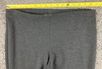 Eileen Fisher Charcoal Gray Melanged Viscose Stretch Ponte Slim Pants Size S