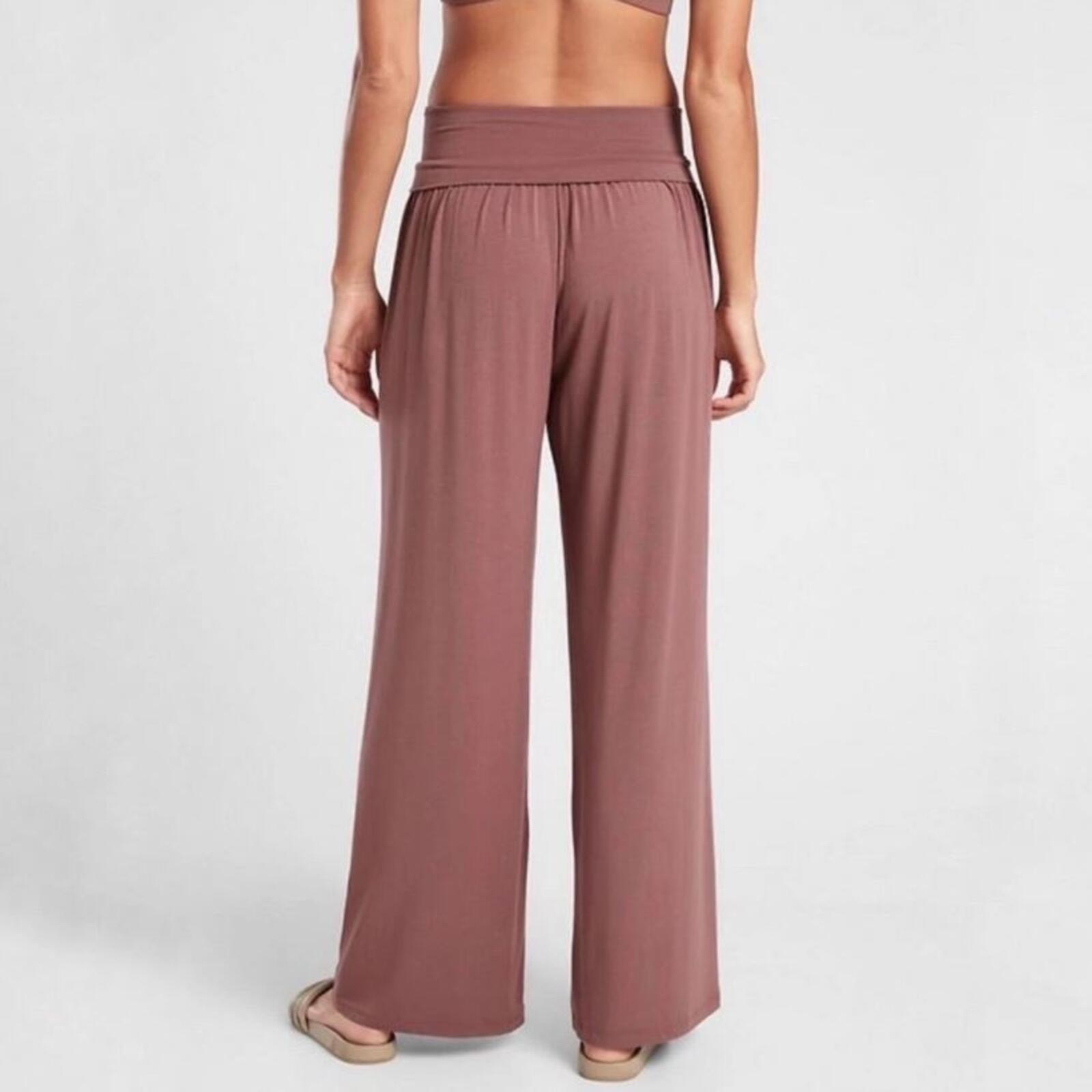 Athleta Studio Wide Leg Pants Women’s Size L