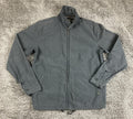 Billabong Surfplus Jacket Men's Black Full Zip Lightweight Utility Windbreaker L