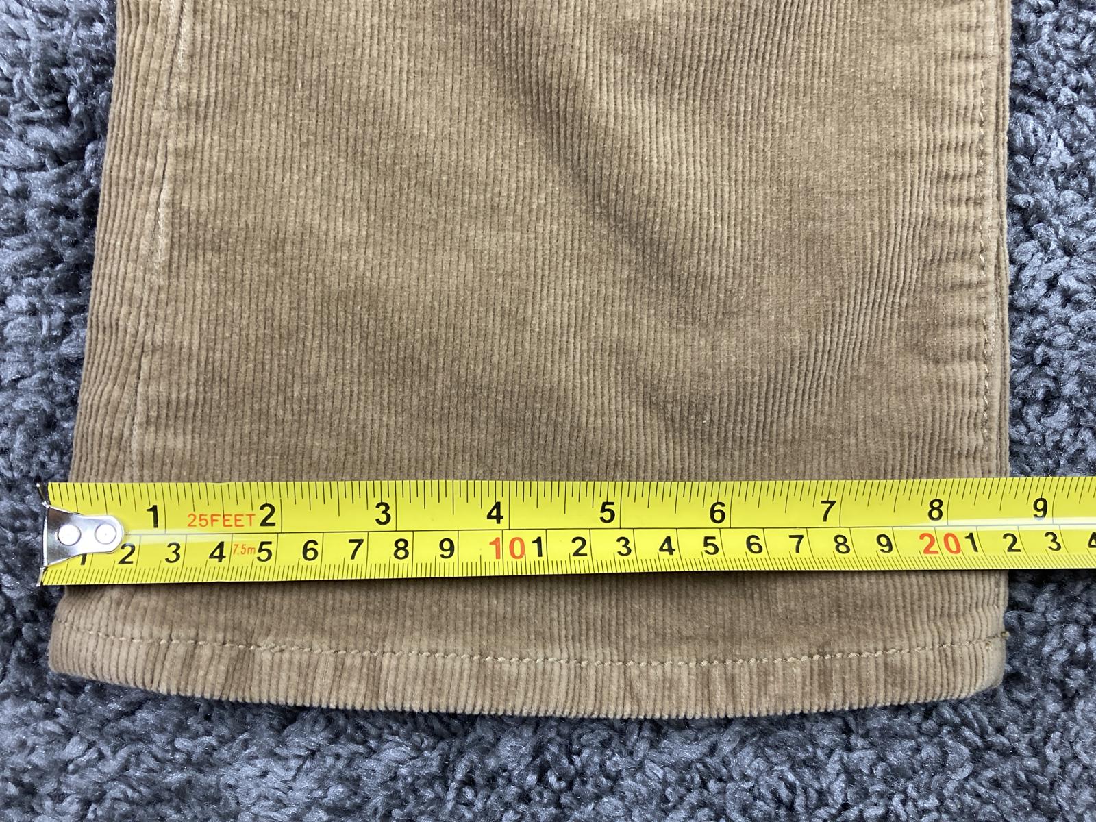 Kut from the Kloth Corduroy Pants Women’s Tan Farrah Baby Bootcut Stretch Sz 6