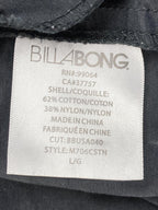 Billabong Surfplus Jacket Men's Black Full Zip Lightweight Utility Windbreaker L