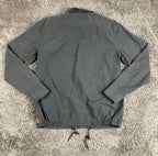 Billabong Surfplus Jacket Men's Black Full Zip Lightweight Utility Windbreaker L