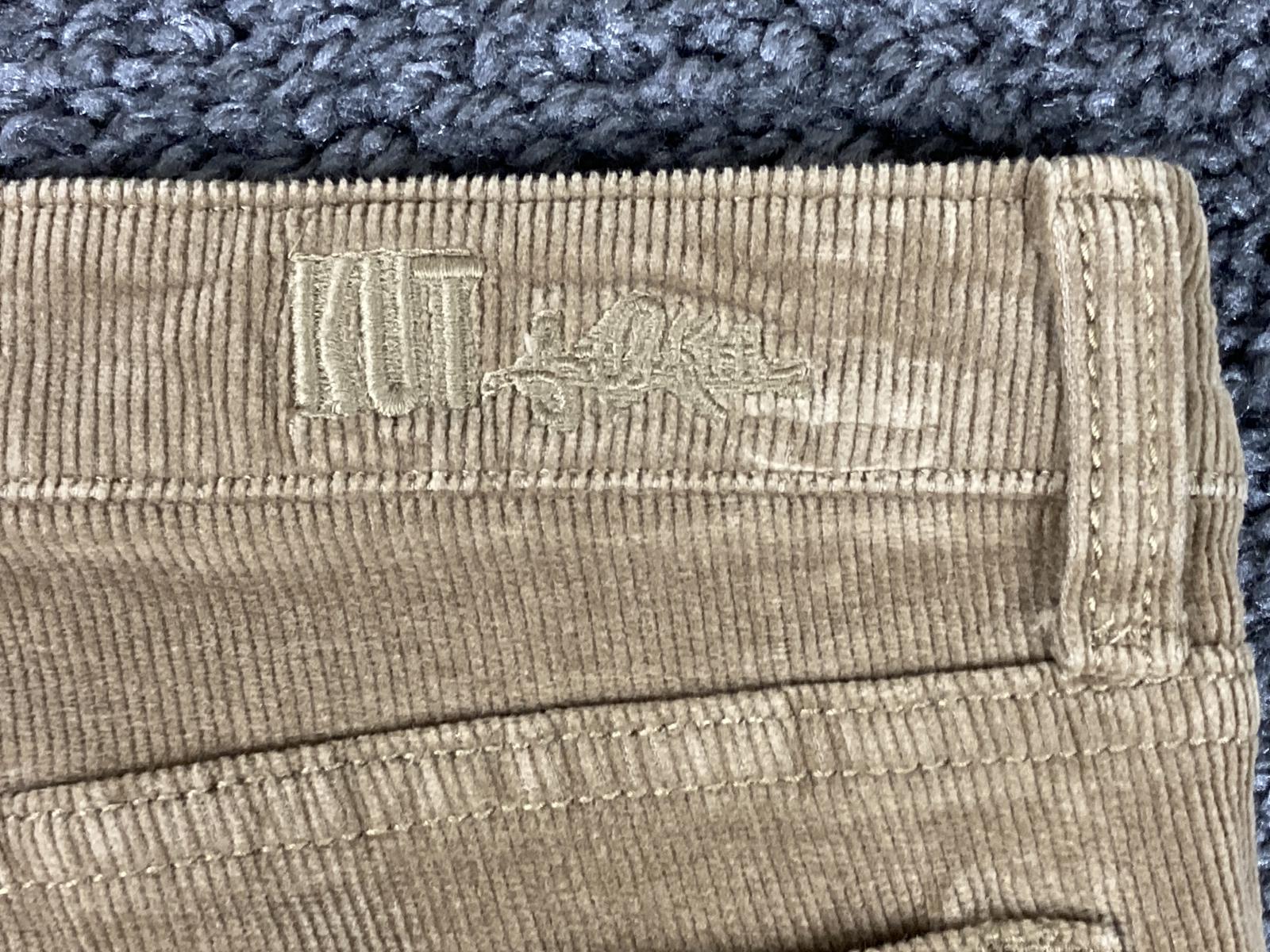 Kut from the Kloth Corduroy Pants Women’s Tan Farrah Baby Bootcut Stretch Sz 6