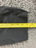 US Army APFU Track Pants Unisex Black Windbreaker PT Medium Regular Nylon