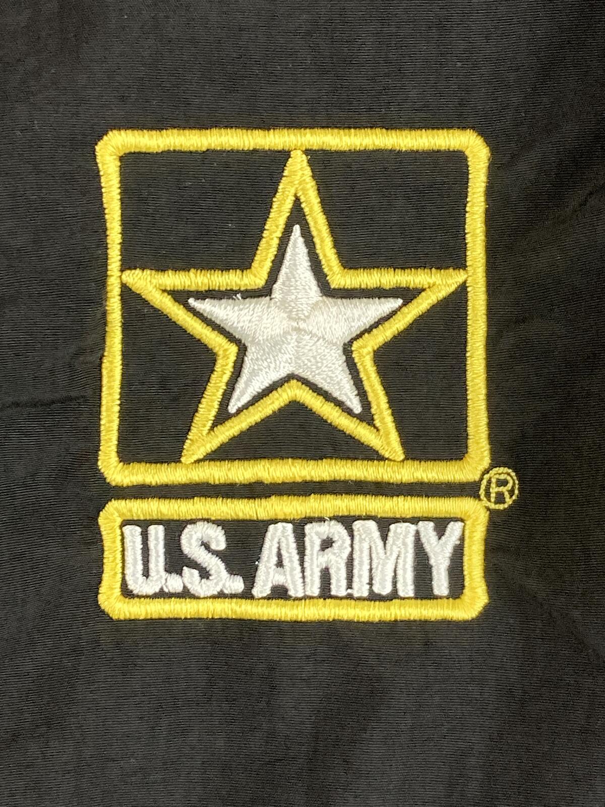 US Army APFU Track Pants Unisex Black Windbreaker PT Medium Regular Nylon