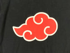 Naruto Hinata Hyuga Akatsuki Hoodie Black Pullover Back Cloud Unisex Small