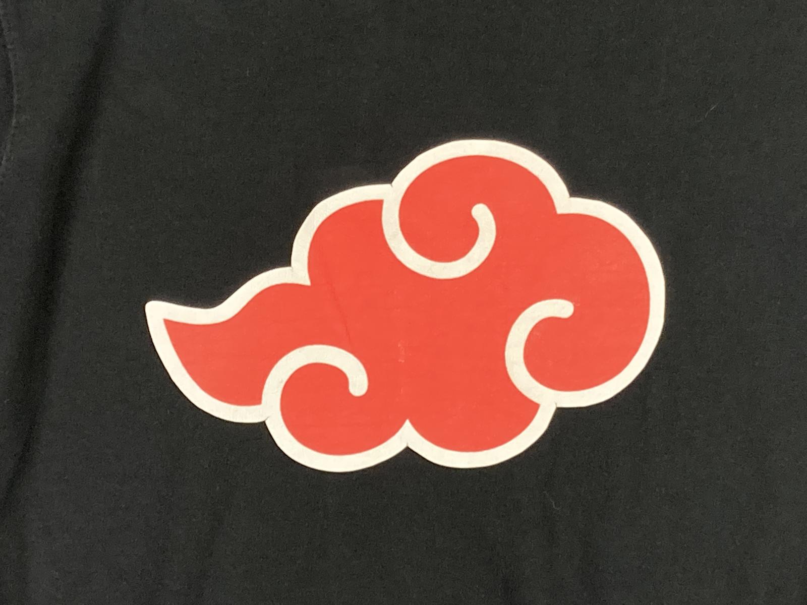 Naruto Hinata Hyuga Akatsuki Hoodie Black Pullover Back Cloud Unisex Small