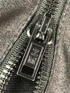Zara Man Faux Leather Moto Jacket Black XL Biker Style Zip Pockets Lined