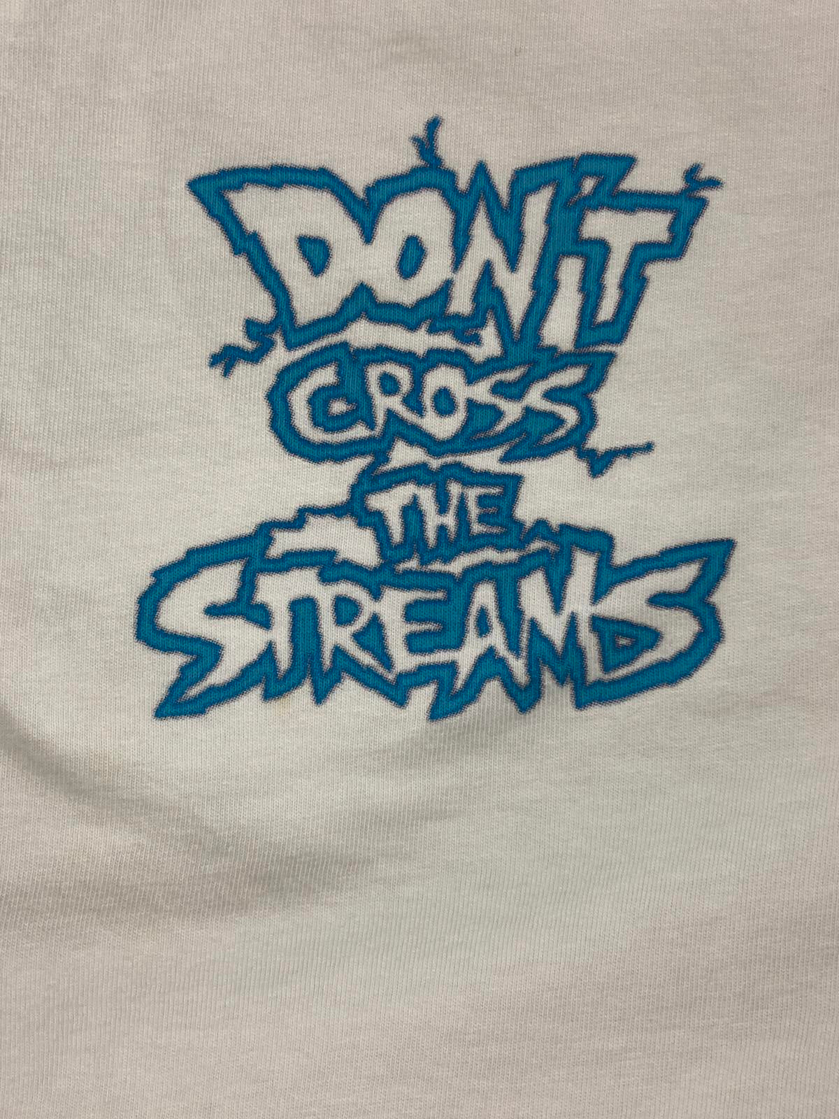 Reebok Classic x Ghostbusters Long Sleeve T-Shirt White Don't Cross Streams Sz M