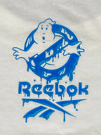 Reebok Classic x Ghostbusters Long Sleeve T-Shirt White Don't Cross Streams Sz M
