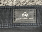 AG Adriano Goldschmied Womens Jeans Black The Stevie Ankle Slim Straight Sz  26R