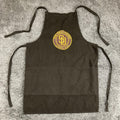 San Diego Padres Apron Brown Gold Embroidered Logo Kitchen BBQ Cooking 22x32