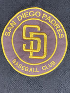 San Diego Padres Apron Brown Gold Embroidered Logo Kitchen BBQ Cooking 22x32