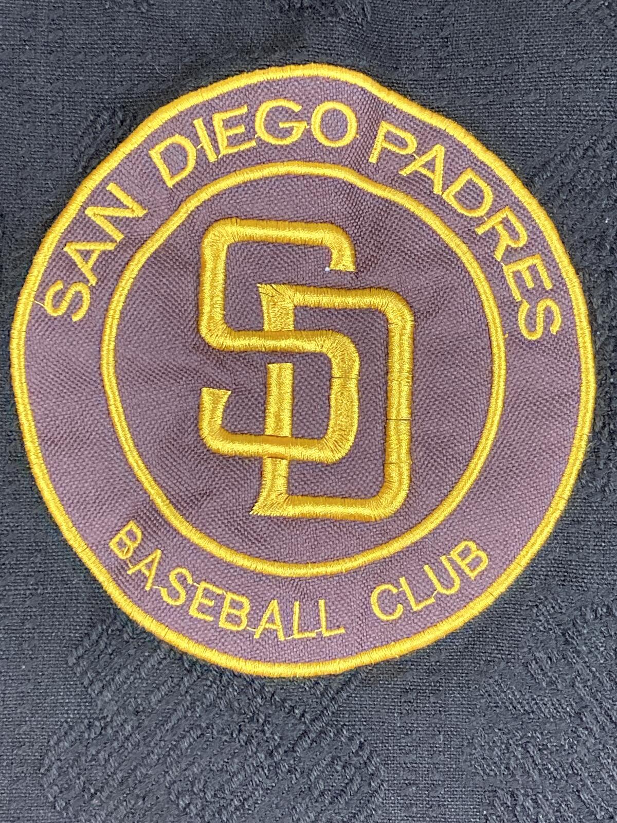 San Diego Padres Apron Brown Gold Embroidered Logo Kitchen BBQ Cooking 22x32