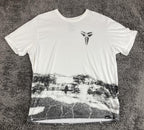 Nike Kobe Bryant Pain Graphic T-Shirt Mens White Dri-Fit Mamba Basketball Sz XL