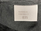 Pronto Uomo Firenze 100% Linen Button Up Shirt Mens Black Pocket Sz XL