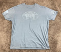 Grunt Style Mens Delaware Crossing T-Shirt George Washington Patriotic Blue 2XL