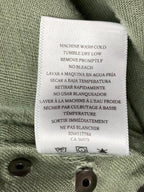 Rails Bowie Studded Shirt Dress Sage Green Linen Blend Snap Front Tunic Sz S