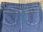 Faith Jeans Womens 16 Dark Wash Skinny Stretch Denim Jeans 32x29