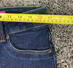Faith Jeans Womens 16 Dark Wash Skinny Stretch Denim Jeans 32x29