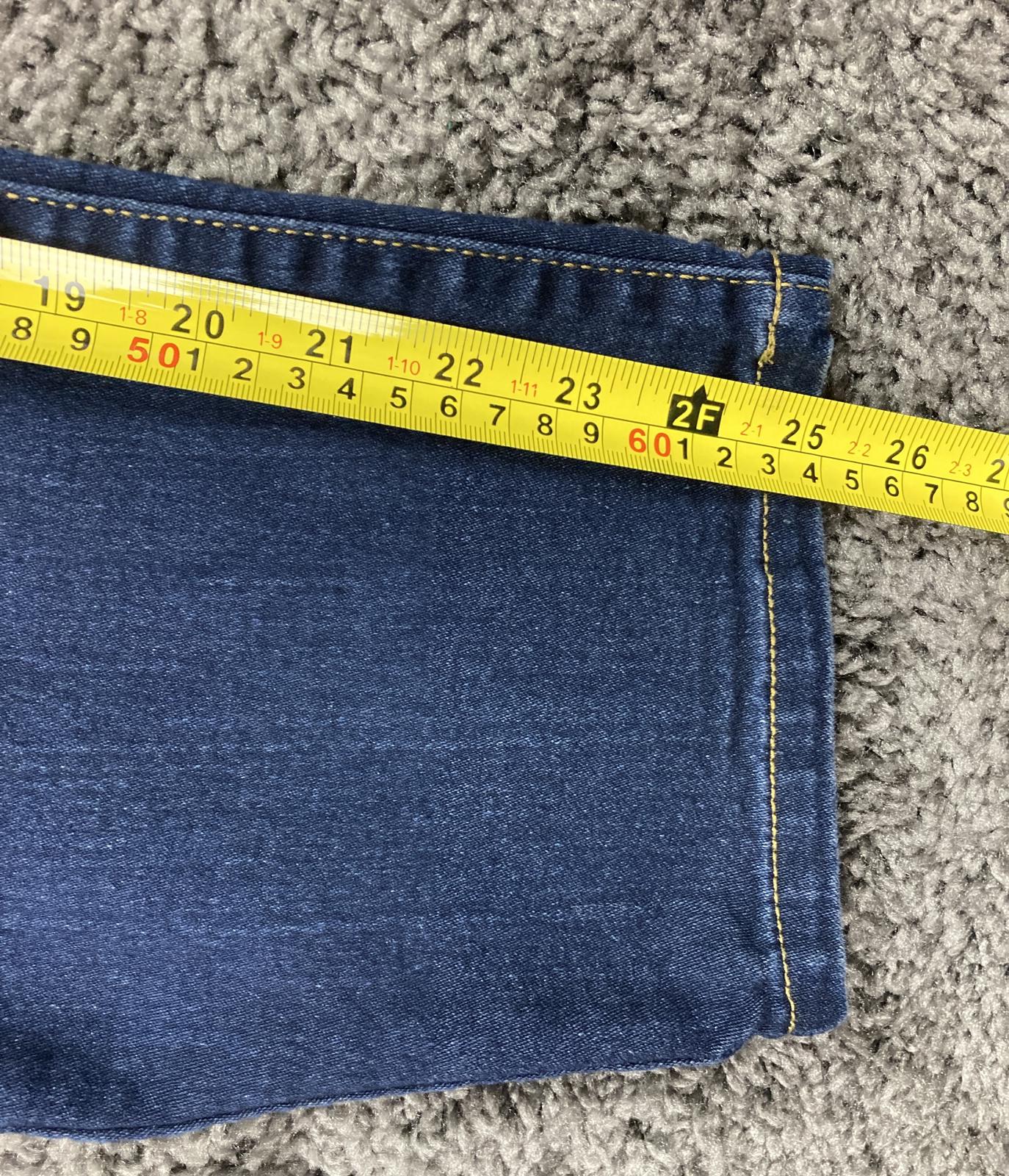 Faith Jeans Womens 16 Dark Wash Skinny Stretch Denim Jeans 32x29