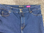 Faith Jeans Womens 16 Dark Wash Skinny Stretch Denim Jeans 32x29