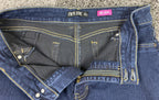 Faith Jeans Womens 16 Dark Wash Skinny Stretch Denim Jeans 32x29