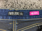 Faith Jeans Womens 16 Dark Wash Skinny Stretch Denim Jeans 32x29