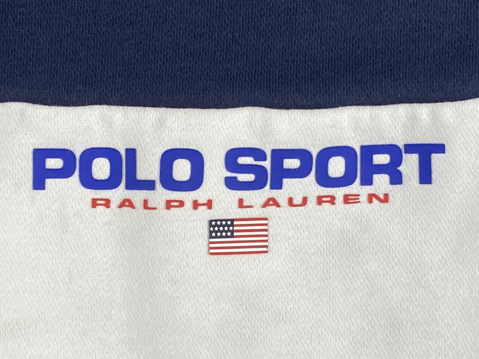 Polo Sport Ralph Lauren Sweatpants Men's Colorblock Joggers Red White Blue Sz M