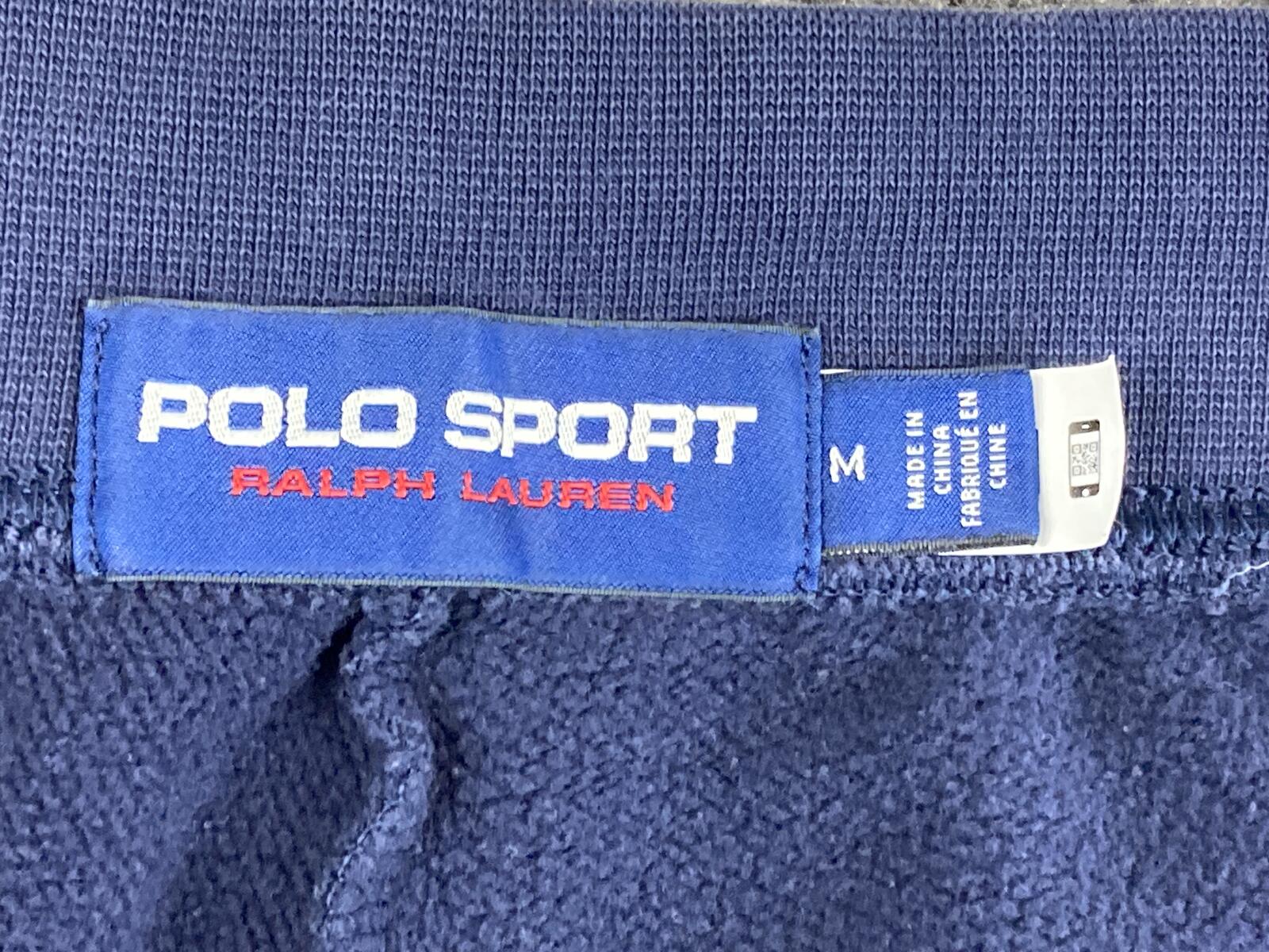 Polo Sport Ralph Lauren Sweatpants Men's Colorblock Joggers Red White Blue Sz M