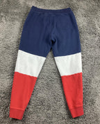 Polo Sport Ralph Lauren Sweatpants Men's Colorblock Joggers Red White Blue Sz M