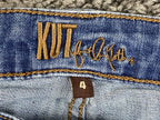KUT from the Kloth Carrie Boyfriend Jeans Women's Blue Stretch Denim  Size 4