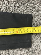 Eileen Fisher Italian Knit Leggings Black Small Stretch Pull On Pants Slim S/P