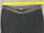 Eileen Fisher Italian Knit Leggings Black Small Stretch Pull On Pants Slim S/P