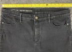 Talbots Flawless High-Waist Jeggings Women's Black Ankle Size 14